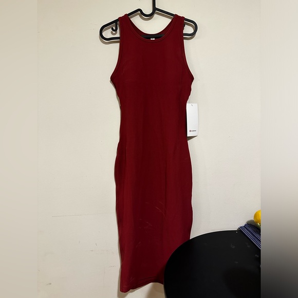 Lululemon Brunch and Back Dress Chianti - Picture 3 of 8